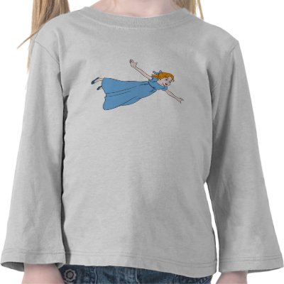 Peter Pan's Wendy Flying Disney t-shirts