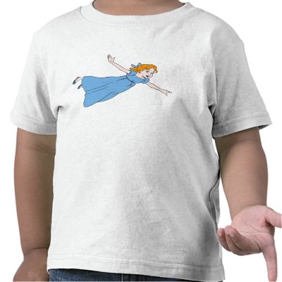 Peter Pan's Wendy Flying Disney t-shirts