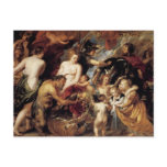 Peter Paul Rubens - Peace and War Post Card