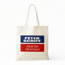 PETER SCHIFF FOR SENATE CANVAS BAGS