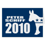 PETER SCHIFF FOR SENATE cards