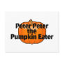 Peter The Pumpkin Eater Post Card