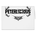 Peterlicious Cards