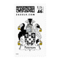 Peterson Family Crest postage by coatsofarms Peterson Family Crest postage