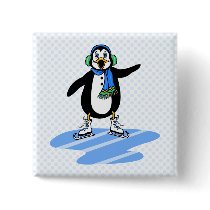 Petey Penguin buttons