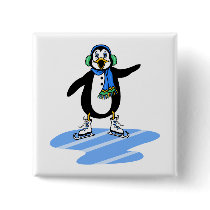 Petey Penguin buttons