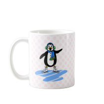 Petey Penguin mugs by BisforBirds Petey Penguin mugs