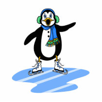 Petey Penguin photo sculptures