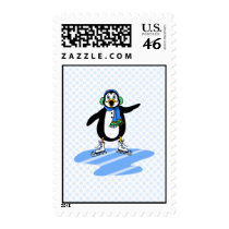 Petey Penguin postage by BisforBirds Petey Penguin postage