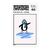 Petey Penguin postage by BisforBirds Petey Penguin postage