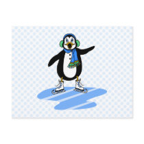 Petey Penguin postcards