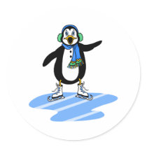 Petey Penguin stickers