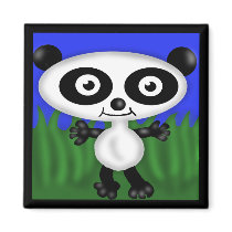 Petey the Panda Magnet by Rajee1 Petey the Panda Magnet