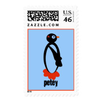 peteypenguinsmall, Petey postage by jenniekurono peteypenguinsmall, Petey postage
