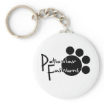 Peticular Fashions Logo Key Chain