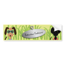 Peticular Fashions Pet Banner bumper stickers