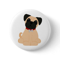 Peticular Fashions - Pug buttons by PeticularFashions Peticular Fashions - Pug buttons