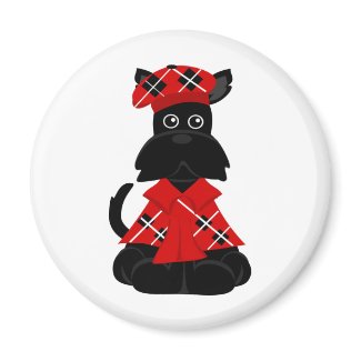 PeticularFashions.com Scottie magnet