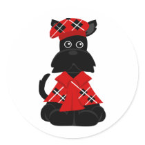 PeticularFashions.com Scottie Sticker