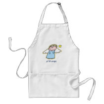 Petit Ange (little angel in French) aprons