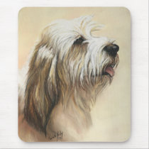 Petit Basset Griffon Vendean mousepads by CharlottesWebArt Petit Basset Griffon Vendean mousepads