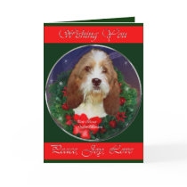 Petit Basset Griffon Vendeen Christmas Gifts cards