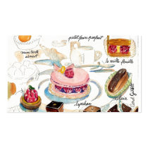 Petit Four Etude business cards
