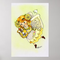 Petite Angel of Friendship Print