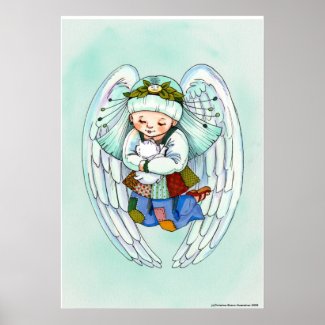 Petite Angel of Harmony print
