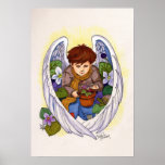 Petite Angel of Patience Print posters