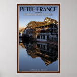 Petite France - Ill River Reflections Posters