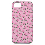 Petite pink roses and polka dots iphone 5S case iPhone 5 Case