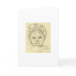 Petite Poupée Greeting Card Lrg
