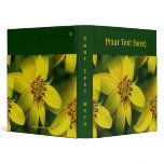 Petite Sunflowers Flower Photography Avery Binder
