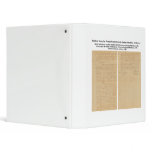 Petition from Pennsylvania Society for Abolition 3 Ring Binder