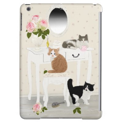 PetitRose "Kittens Beauty Salon" , Ipad Air iPad Air Cases
