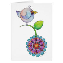 'Petitsa' part of our Hoopla Bird Series Cards