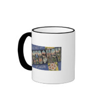 Petoskey, Michigan - Large Letter Scenes Mug