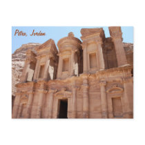 Petra Jordan Palace Tomb Post Card