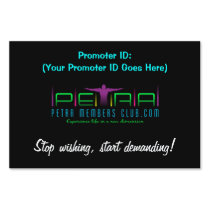 Petra Members Club Signs
