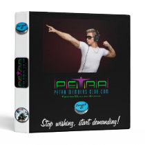 Petra Members Club Vinyl Binders