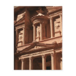 petra treasury ancient post card