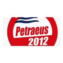 Petraeus 2012 button photo card template