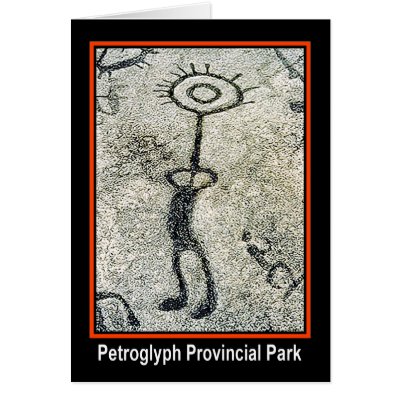 Petroglyph Provincial Park Card by VintagePets Petroglyph Provincial Park Card by VintagePets