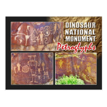 Petroglyphs, Dinosaur National Monument, Utah Postcards
