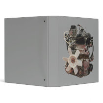 Petrol engine 3 ring binders