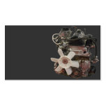 Petrol engine business card template