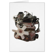 Petrol engine card