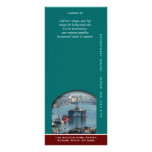 Petroleum customizable oil drilling rig watercolor rack cards