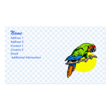 Petron Parrot Business Card Template